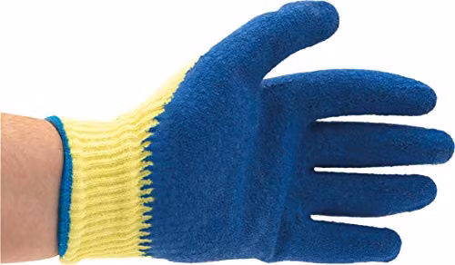 St Helens Home and Garden Blue Rubber Gardening Gloves for Adults – 2