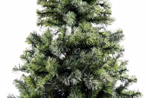 Shatchi Alaskan Pine Pre-Lit Artificial Christmas Tree with RGB LED Lights, Green – 5