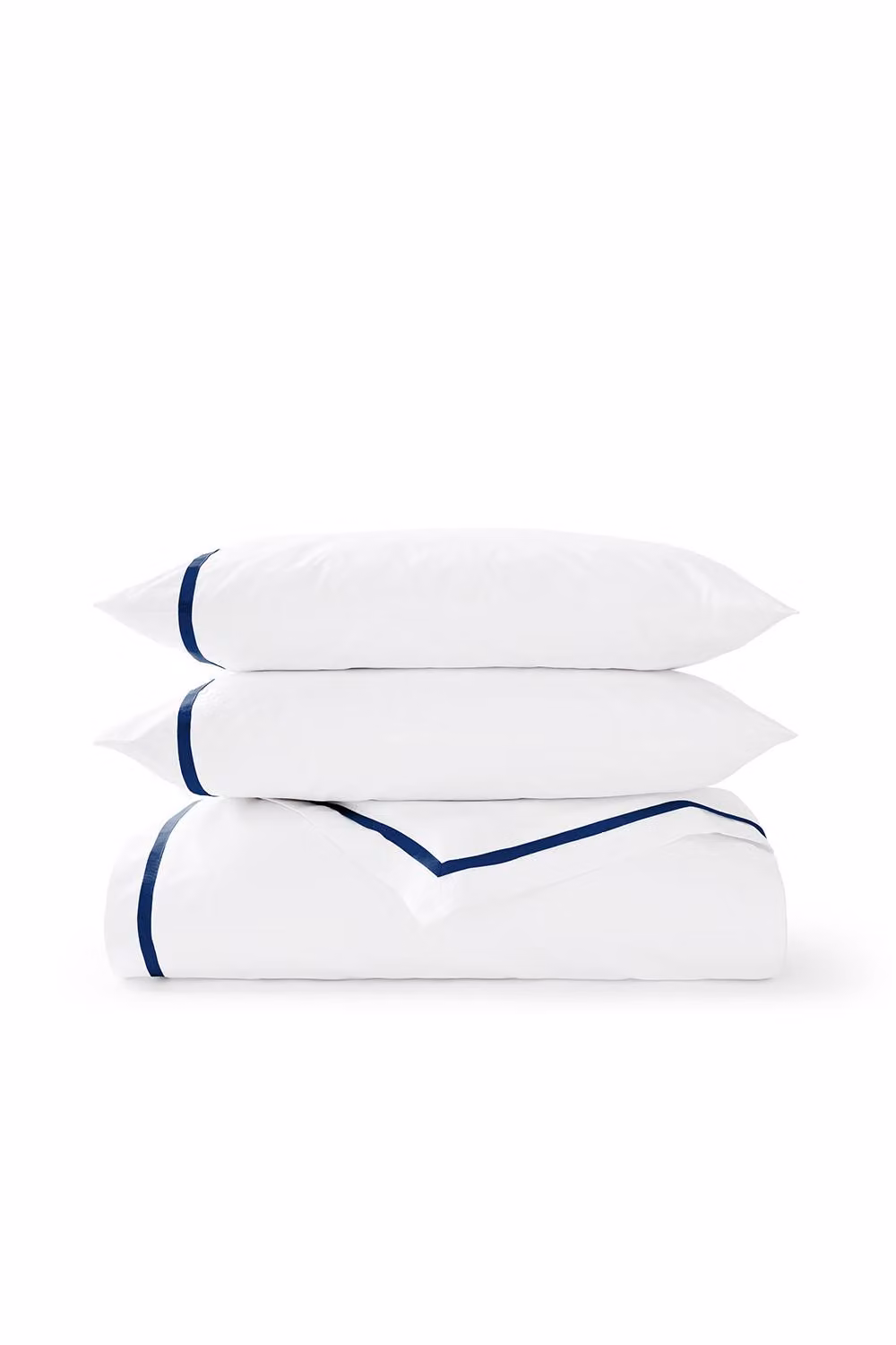 Christy Beaumont Luxury Cotton Percale Duvet Cover Set in Navy, Size: 140 x 200 cm – 2