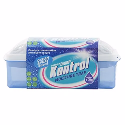 Kontrol Slimline Moisture Trap, White (4 Pack)