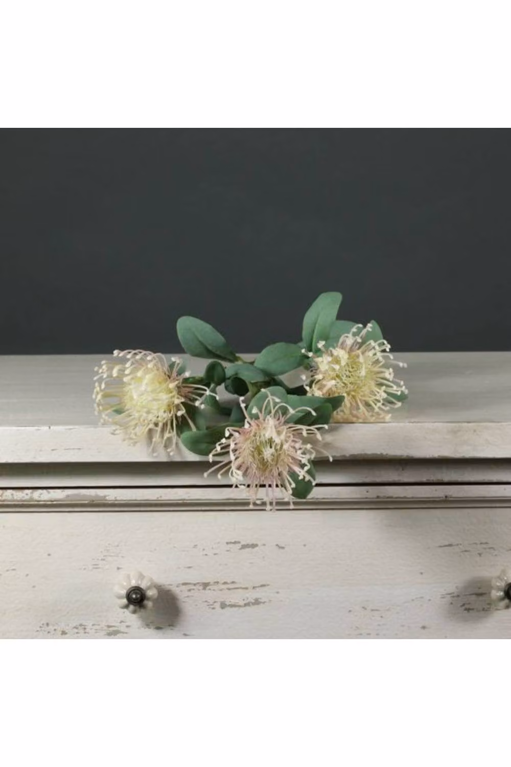 KDMD Tintagel Leucospermum Light Pink Floral Tabletop Decoration, 2 Pack – 2