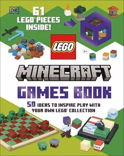 LEGO Minecraft Games Book: 50 Fun Ideas to Play with Your LEGO Collection in Multicolour – 1