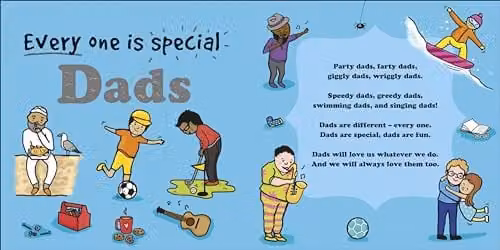 Every One is Special: Dads by Fiona Munro, DK Board Book, Multicolour – 3