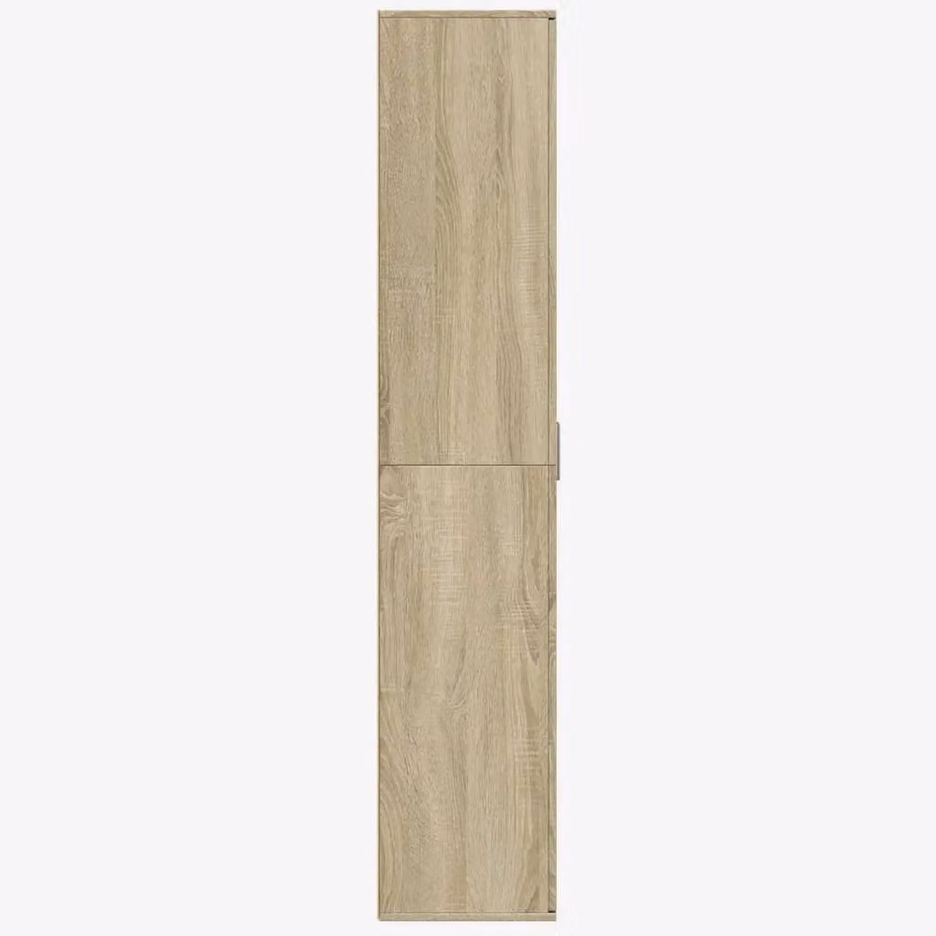 Berkfield Home Sonoma Oak Highboard in Brown, W/D/H: 80 x 35 x 180 cm – 2