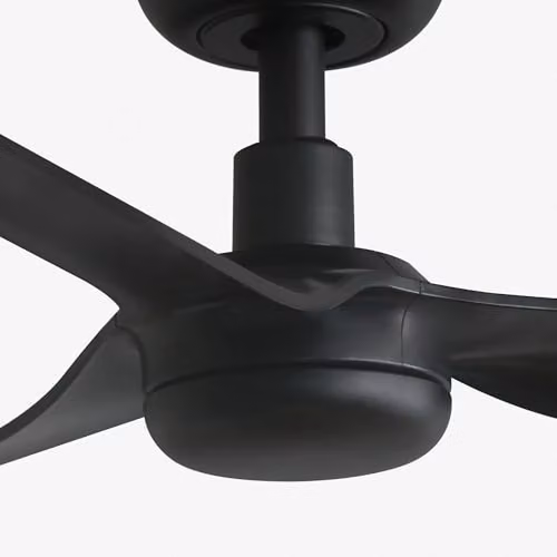 Netlighting Mini Punt Small 3 Blade Ceiling Fan in Matt Black with Tuya Smart App Control – 3
