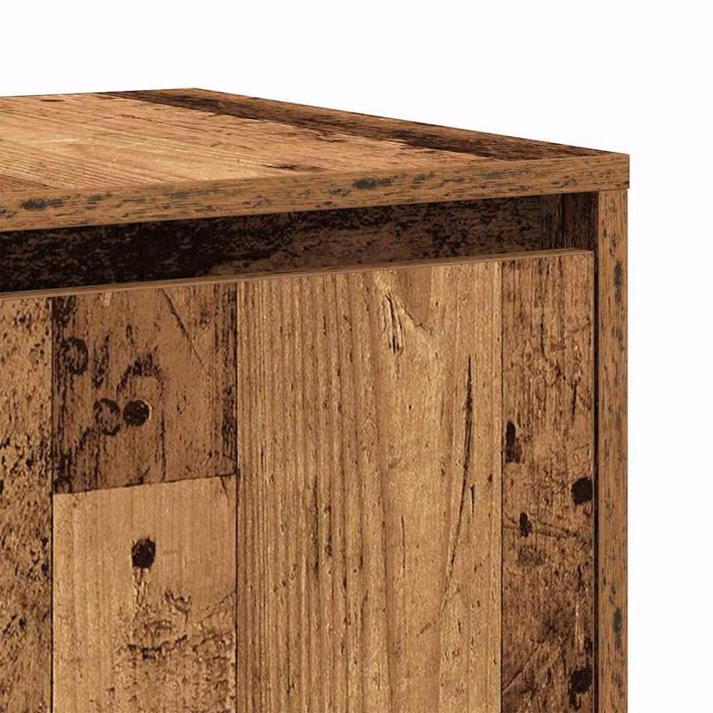 Berkfield Home Brown Rustic Wood Sideboard, W/D/H: 120 x 41 x 75 cm – 6