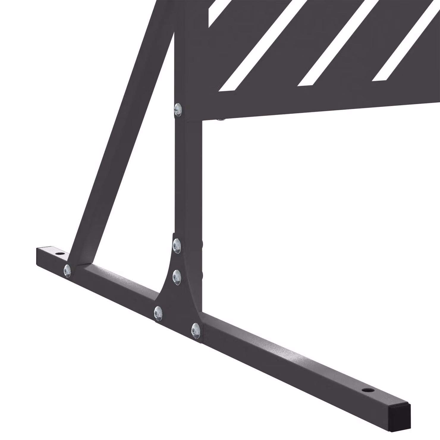 Berkfield Home Durable Steel Fence Panel, Black, W: 100 cm, H: 180 cm – 4