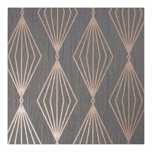 Graham & Brown Grey Geometric Abstract Wallpaper – 1