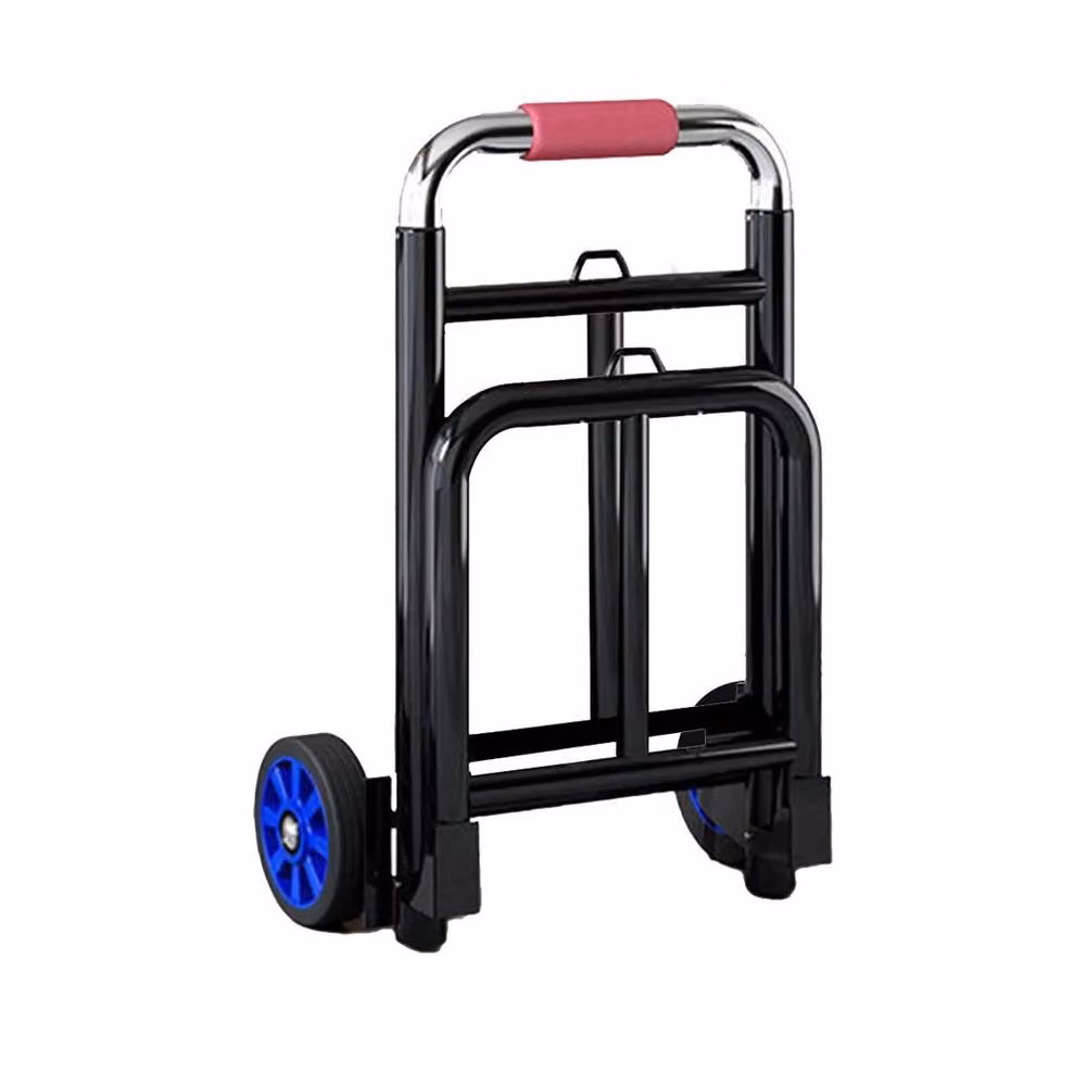 EONLION Lightweight Folding Steel Hand Sack Trolley Cart in Black – 3