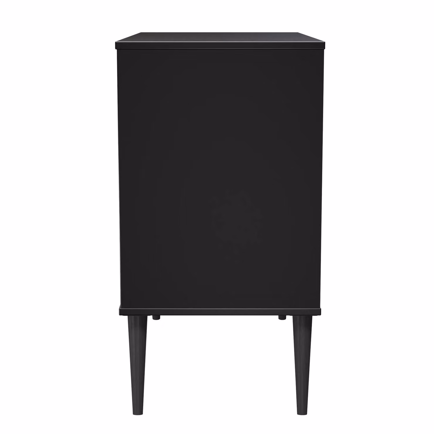 Ready Assembled 2 U Fuji 3 Drawer Chest in Matt Black – 3