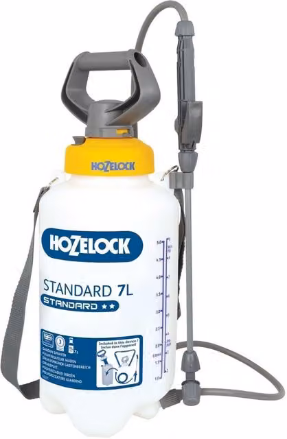 Hozelock Manual Pressure Sprayer in Transparent and Multicolour, 3.0 l