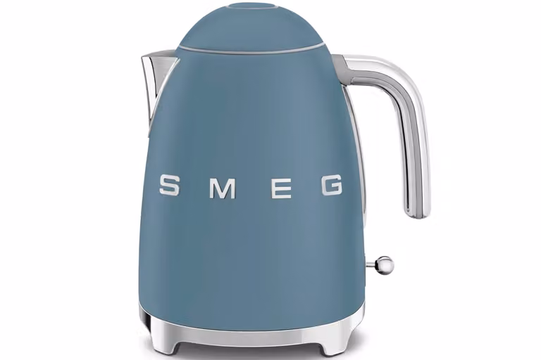 Smeg 50s Style Matte Blue Stainless Steel Electric Kettle 1.7 l