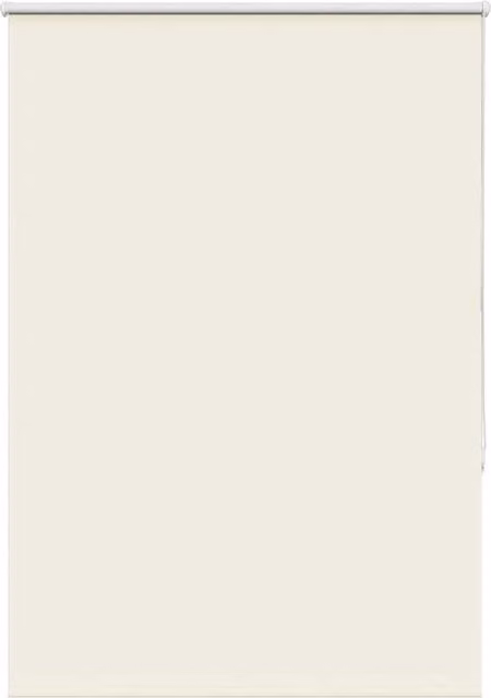 Berkfield Home Blackout Roller Blind in White Polyester, W: 115 cm, H: 150 cm