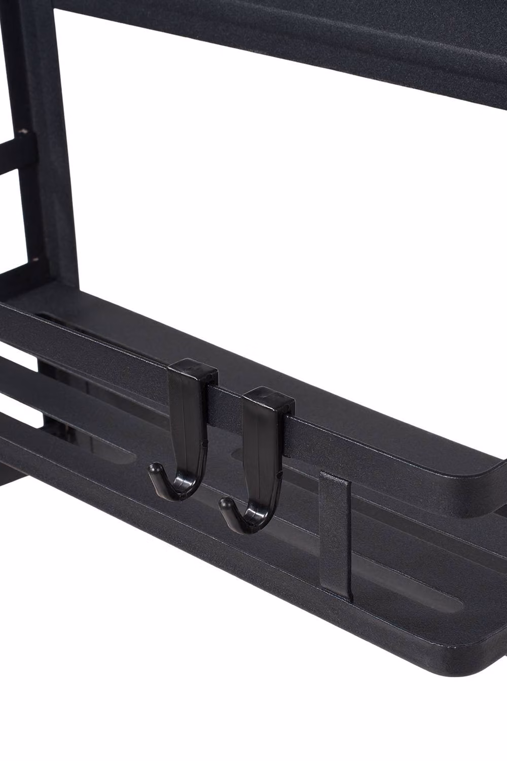 Living and Home Magnetic Refrigerator Storage Rack with Paper Towel Holder in Black – 3