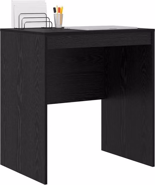 Berkfield Home Modern Writing Desk in Black Oak, W/D/H: 70 x 50 x 76 cm – 1