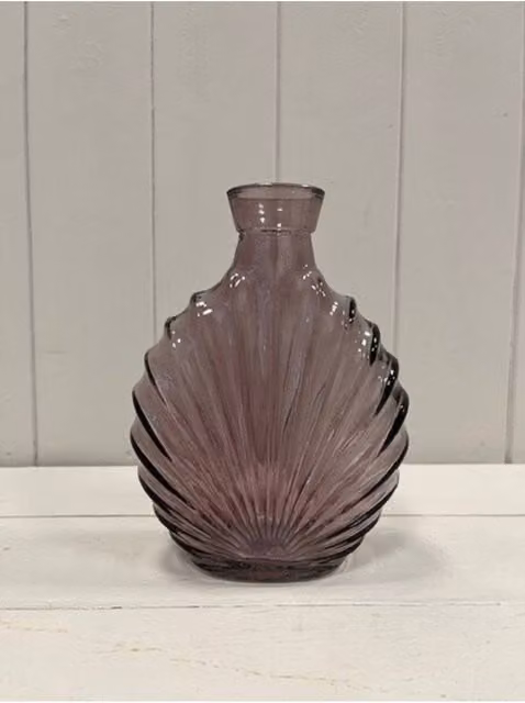 KDMD Amethyst Decorative 17mm Glass Bottle in Purple