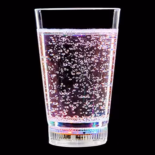 UltraByEasyPeasyStore Multi-coloured LED Light Up Novelty Tumbler, 340ml – 3