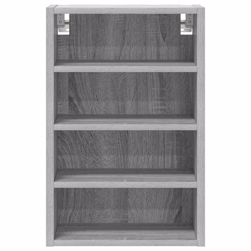Berkfield Home Grey Wall Mounted Kitchen Cabinet with Internal Shelves and Doors W/D/H: 40 x 29.5 x 60 cm – 3