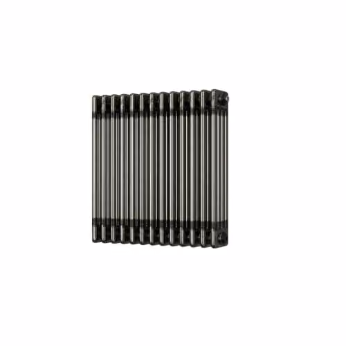 UK Radiators Alpha Raw Metal 4 Column Horizontal Traditional Cast-Iron Style Radiator, Silver, W: 592 mm, H: 600 mm – 2