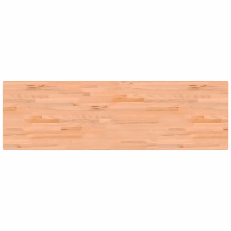 Berkfield Home Solid Wood Beech Workbench Top, Brown, W: 180 cm, D: 55 cm, H: 2.5 cm