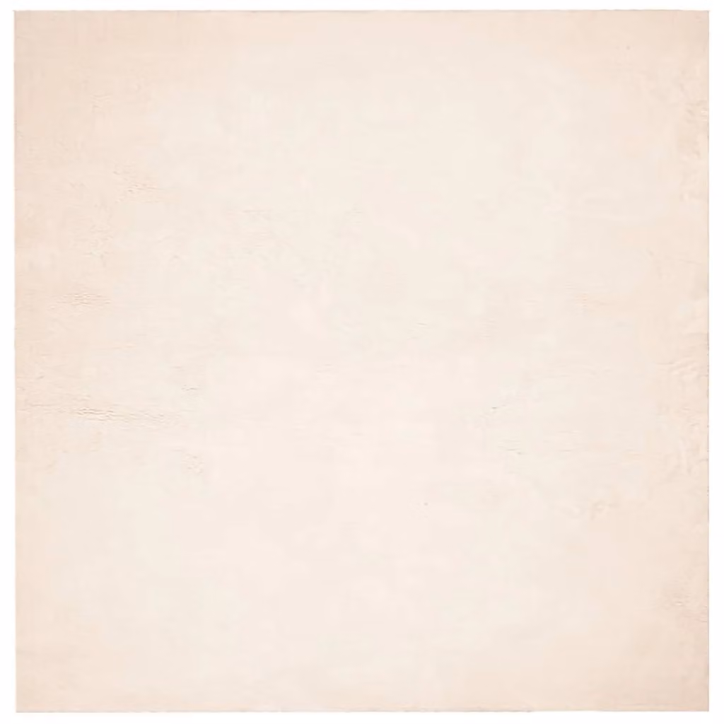 Berkfield Home HUARTE Short Pile Washable Beige Rug, W/D/H: 200 x 200 x 1 cm – 1