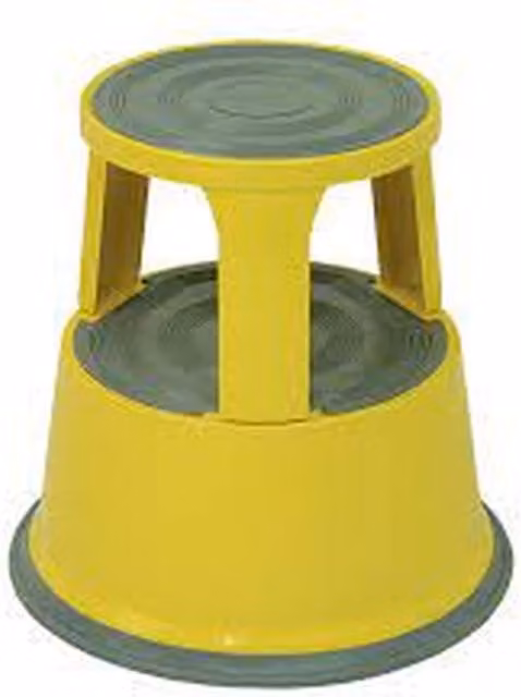 Top Store Kick Step Red Steel Step Ladder