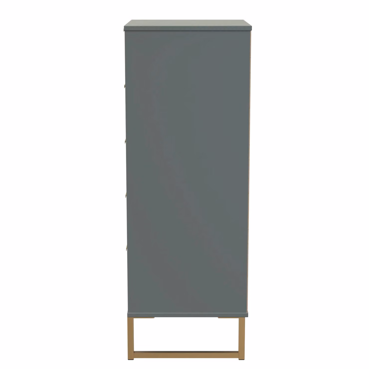 2 U Tamworth 5 Drawer Tall Bedside Chest in Pale Green – 2