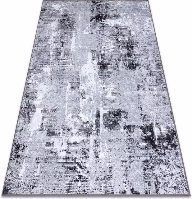 RugsX Miro Abstract Modern Grey Rug, W: 290 cm, D: 200 cm