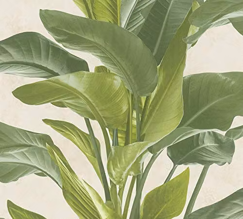 A.S. Création Botanical Garden Floral Wallpaper in Cream and Green – 2