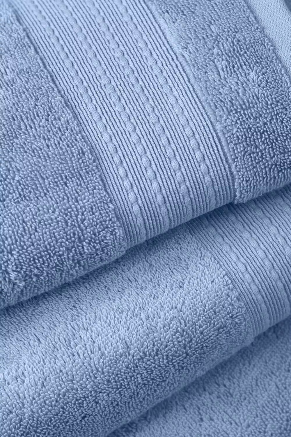 Bianca Supima Cotton Hand Towel Blue W/D/H: 50 x 90 cm – 2