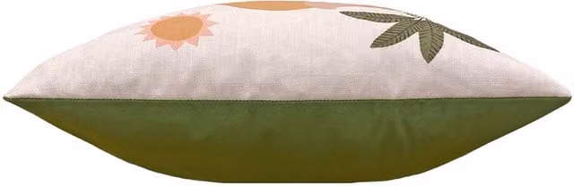 Make It A Home Alia Abstract Graphic Rectangular Cushion in Sand