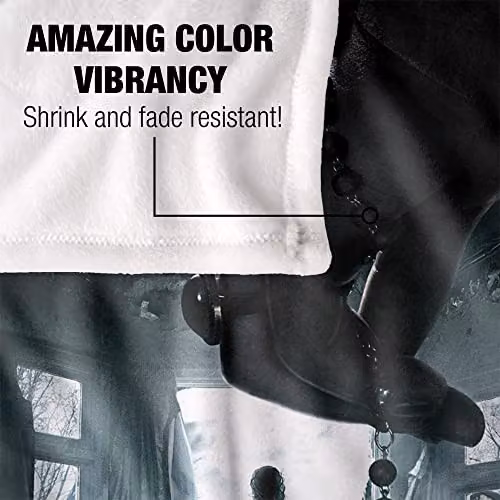 LOGOVISION The Conjuring 2 Super Soft Fleece Throw Blanket, Multicolour, W: 152 cm x D: 152 cm – 6