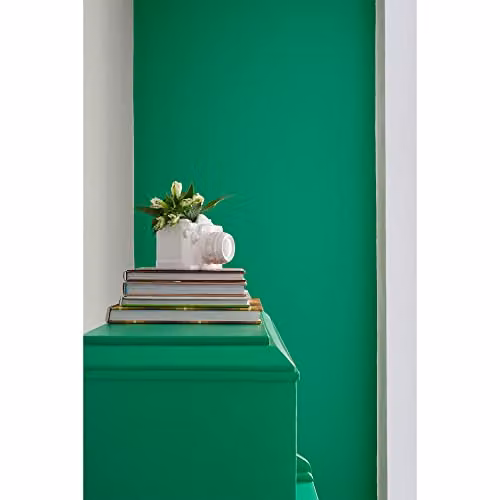 Rust-Oleum Emerald Green Matt Chalk Wall Paint, 2.5L – 3