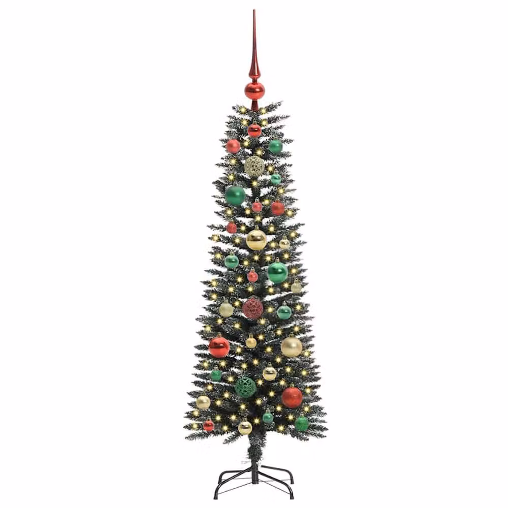 Berkfield Home Green Artificial Christmas Tree with Stand, W/D/H: 40.5 x 40.5 x 120 cm – 3