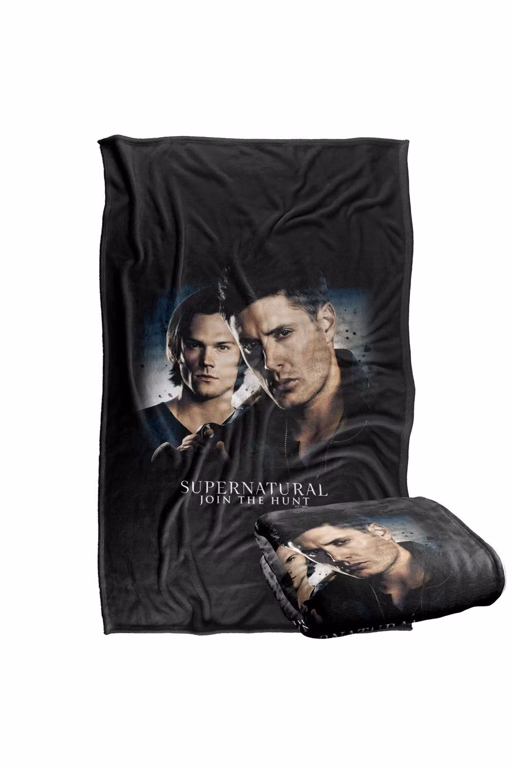 Warner Bros. Supernatural Sam Dean Hunting Silky Touch Super Soft Fleece Throw Blanket, Multicolour, W: 152 cm, D: 127 cm – 7