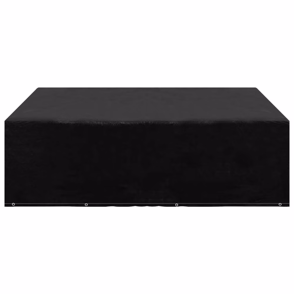 Berkfield Home Water Repellent Garden Bench Covers, 2 Pack, Black, W/D/H: 250 x 250 x 70 cm – 3