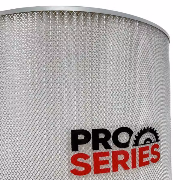 Lumberjack PRO SERIES 1500W Single Bag Dust Collector with 203L Filtration and 1 Micron Particle Capture, Red, W: 1000 mm x D: 1000 mm – 5