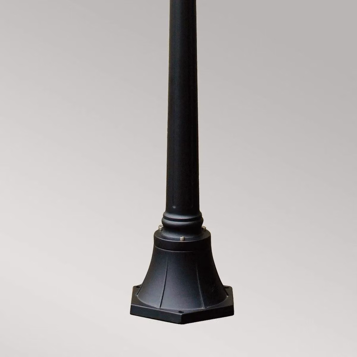Netlighting Ledbury Black Outdoor Lamp Post with Transparent Glass Lantern, IP44, E27 – 2