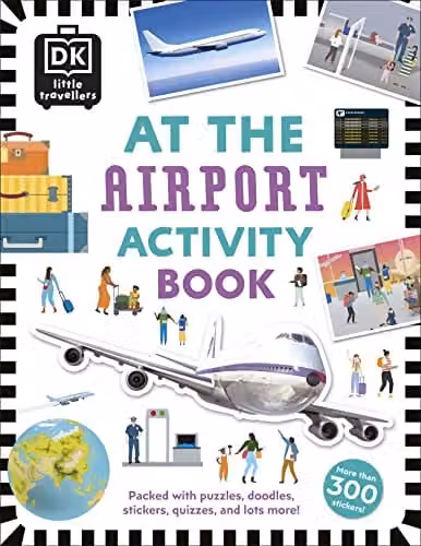 DK At the Airport Activity Book with over 300 Stickers, Multicolour – 1