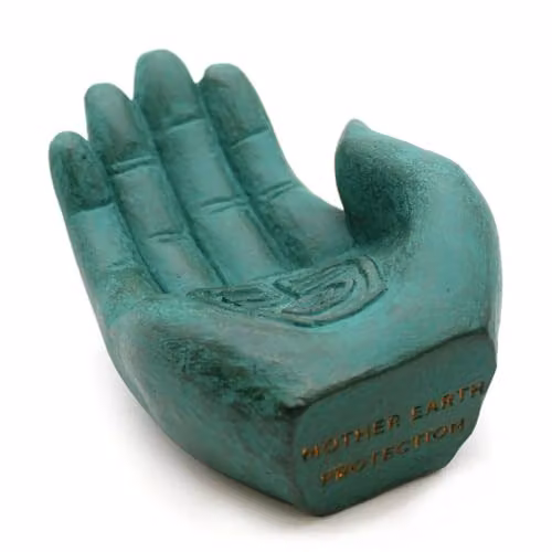 KDMD Earth Protect Hand Incense Burner in Green – 1