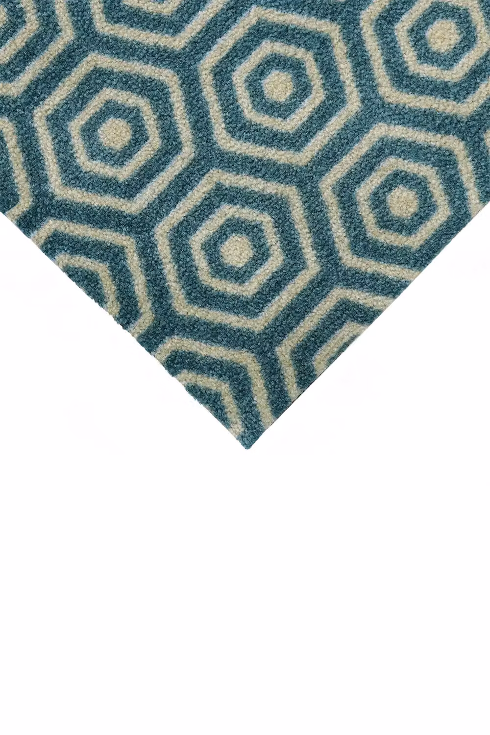 JVL Mega Machine Washable Non-Slip Doormat, Blue, W: 50 cm, D: 75 cm – 2