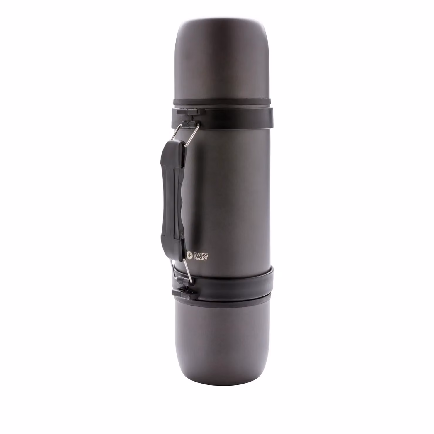 Swiss Peak Vacuum Insulated Stainless Steel Flask, Grey, 700ml – 2