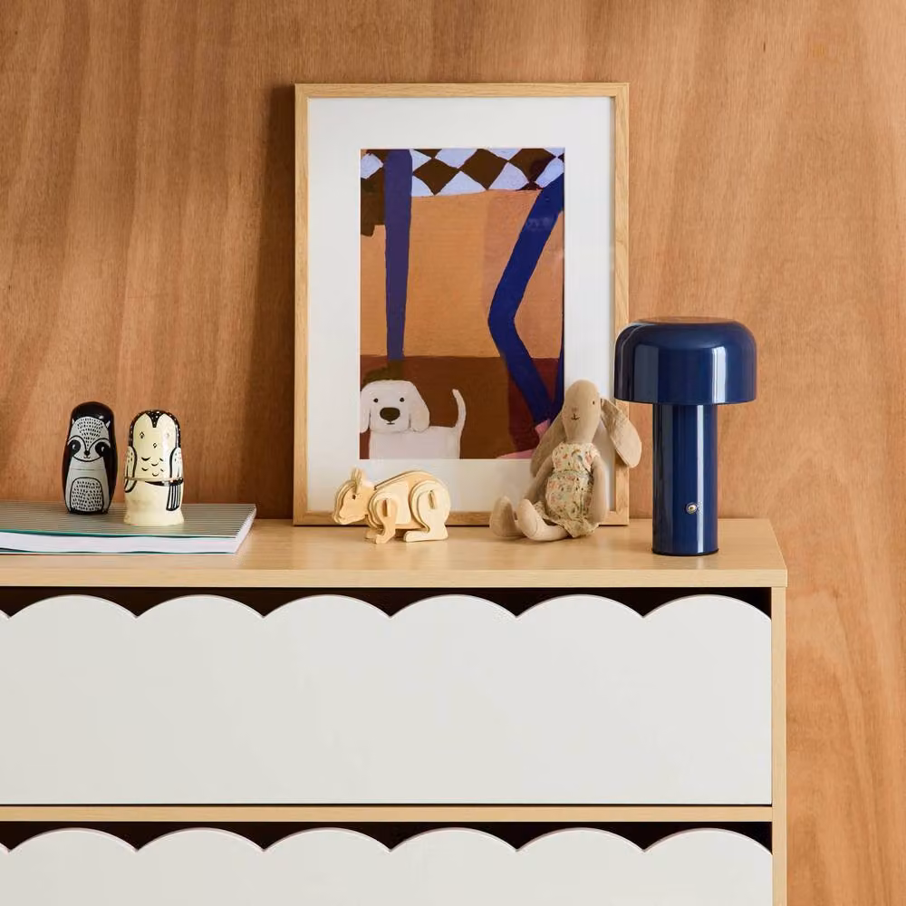 sweeek Scandinavian Style Childrens 3 Drawer Chest in White – 4