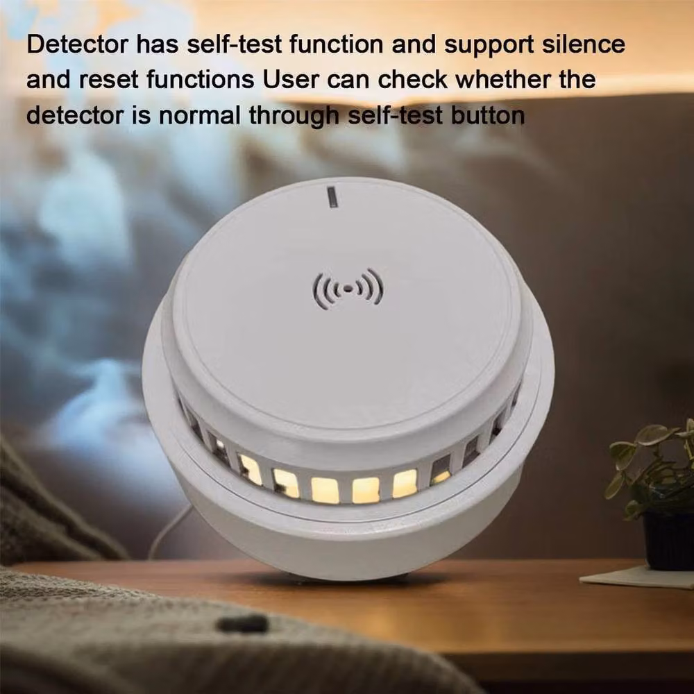 NESTLUNE Life Home Smoke and Gas Detector in White – 3