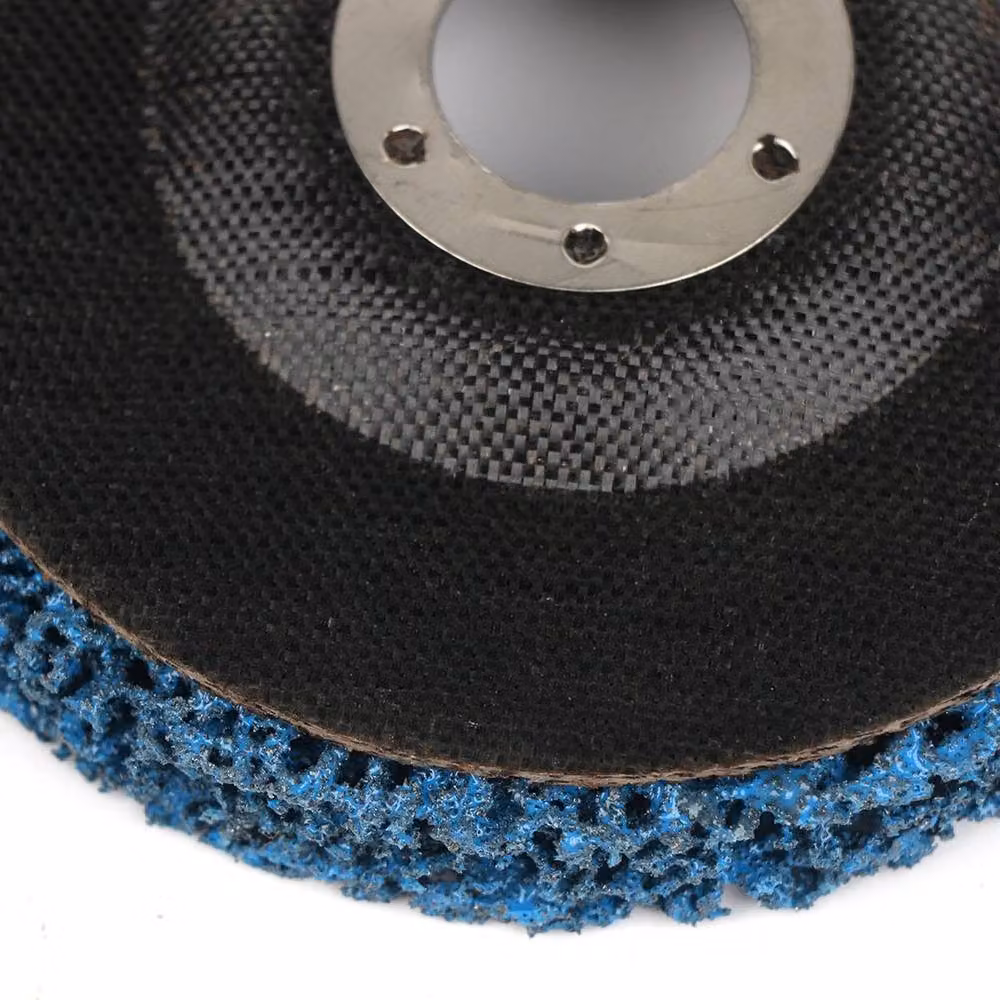 SPETLEK 10 Pack Sabre Cut Poly Strip Wheel Discs for Paint and Rust Removal in Blue, Diameter: 520 mm – 3