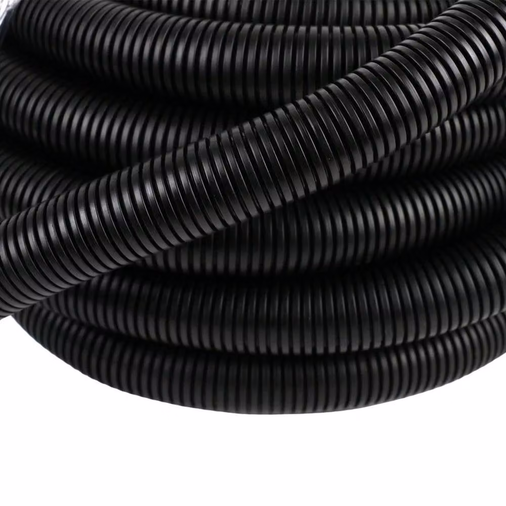 VOGREX Black Corrugated Flexible PVC Pond Hose for Garden Filter Pumps – 3