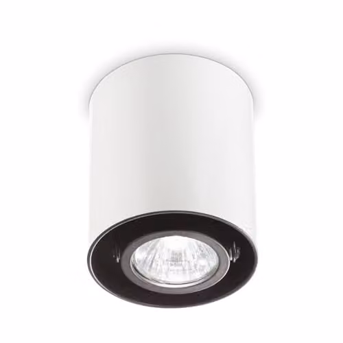 Ideal Lux Netlighting Mood Small Round White Surface Mounted Downlight GU10