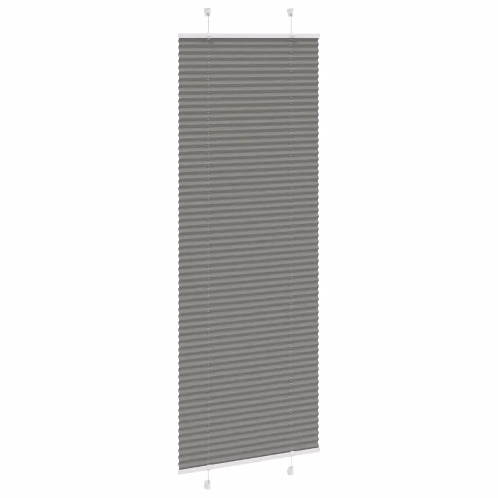 Berkfield Home Single Pleat Corded Blind in Anthracite and Black, W/H: 80 x 200 cm – 3