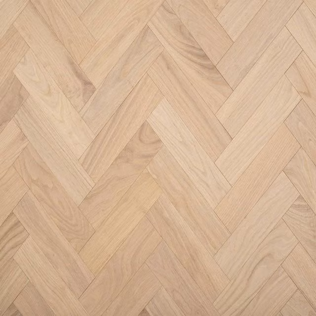 Vinyl Flooring UK Herringbone Engineered Flooring Frinton Oak Smooth UV Oiled in Natural