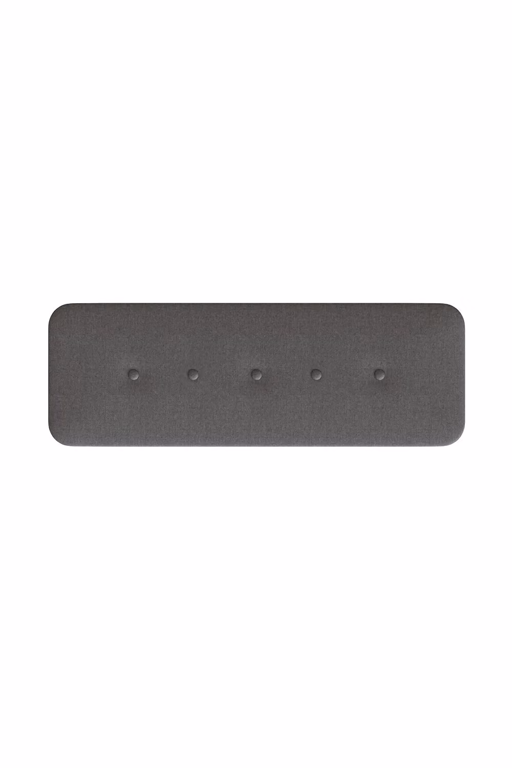 FWStyle Grey Linen Ottoman Storage Bench with Solid Wooden Legs – 2